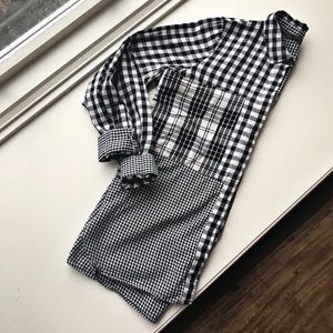 Zara Trafaluc Flannel Button Down